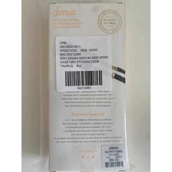 Sonix Tres Case Crossbody Wallet for iPhone 11/XR, 11Pro/XS Max - Picture 5 of 9